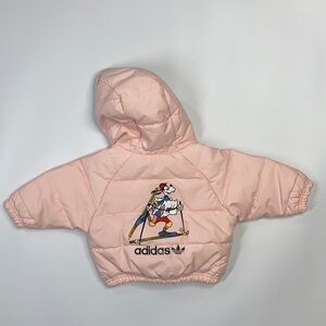 Disney Adidas Pink Sport Goofy Jacket 12 Months